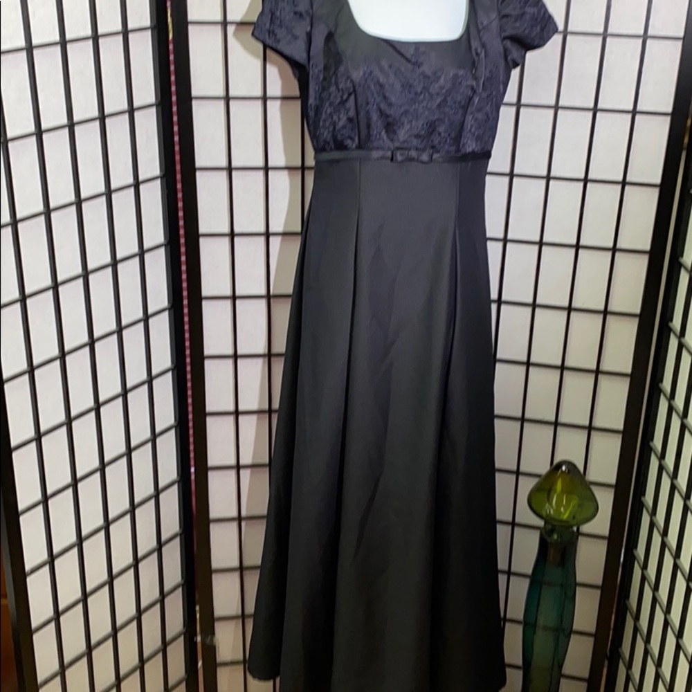 Mori Lee Formal Dark Navy Blue Formal Dress Sz 12